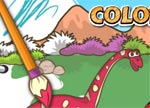 Dinosaur Games : Dino Coloring Book