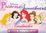Make and print your princess card with matching envelope 