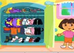 igrice Dora oblacenje Dora i cizmica 