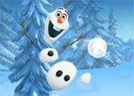 Frozen Games Oloaf Snowball Fight