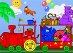  Besplatne igrice Animated animal train coloring Kostenlose Spiele