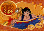 Aladdin ride on the magic carpet