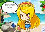 Beach Girl Designer 