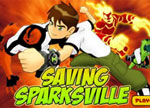 Ben 10 igrice ben 10 Saving Sparksville 