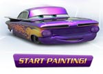 Disney Cars Painting Game