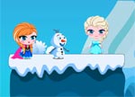 2 Player Anna and Olaf Save Elsa