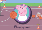 igrice Pepa Prase igra kosarku 